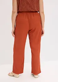 Pantaloni in jersey crêpe, bonprix