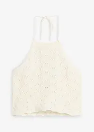 Top in maglia con scollo all'americana, bonprix