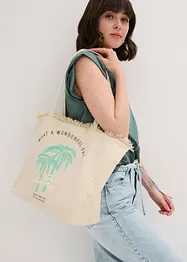 Borsa shopper in tela, bonprix
