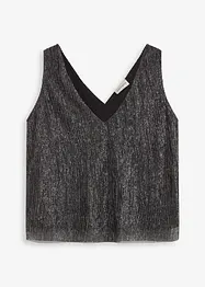 Top cropped con scollatura profonda, bonprix