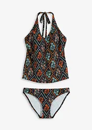 Tankini all'americana con scollo a V (set 2 pezzi), bonprix