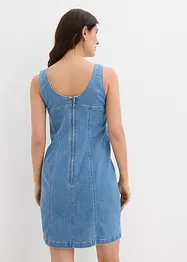 Abito di jeans in cotone biologico elasticizzato, bonprix