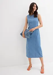 Abito di jeans in cotone biologico elasticizzato, bonprix