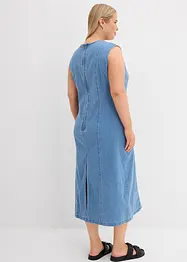 Abito di jeans in cotone biologico elasticizzato, bonprix