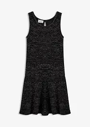 Abito in maglia effetto uncinetto, bonprix