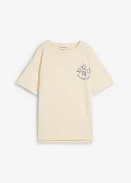Maglia taglio boxy in puro cotone, bonprix
