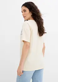 Maglia taglio boxy in puro cotone, bonprix