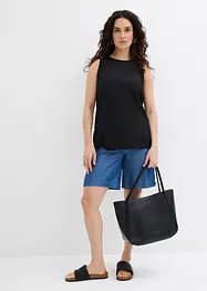 Shorts in lyocell con inserti elastici in vita, bonprix