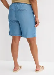 Shorts in lyocell con inserti elastici in vita, bonprix