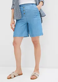 Shorts in lyocell con inserti elastici in vita, bonprix