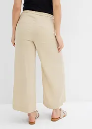 Pantaloni  a 7/8 in lyocell con elastico in vita, bonprix
