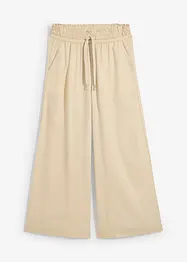Pantaloni  a 7/8 in lyocell con elastico in vita, bonprix