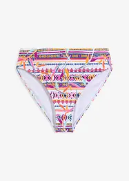 Slip sgambato a vita alta per bikini, bonprix