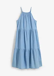 Abito di jeans in cotone fluente, bonprix
