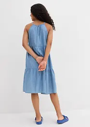 Abito di jeans in cotone fluente, bonprix
