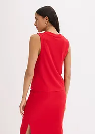 Gilet effetto maglia a coste, bonprix