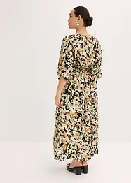 Abito lungo in viscosa fluente con paillettes, bonprix