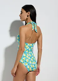 Costume con allacciatura al collo ed effetto modellante medio, bonprix