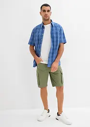 Camicia a maniche corte in puro cotone, bonprix