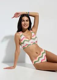 Bikini a bustier con scollatura a V (set 2 pezzi), bonprix