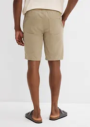 Bermuda con elastico in vita in puro cotone, regular fit, bonprix