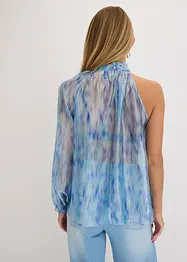 Blusa monospalla di chiffon, bonprix