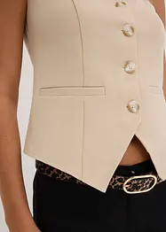 Gilet con abbottonatura, bonprix