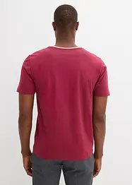 Maglia serafino in puro cotone biologico, bonprix