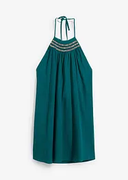 Abito con spalline sottili in crinkle strutturato, bonprix