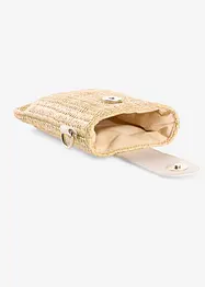 Borsa piccola a tracolla in simil paglia, bonprix
