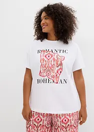 T-shirt in puro cotone, bonprix