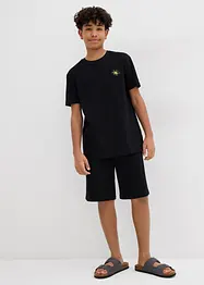 T-shirt e pantaloni corti in cotone biologico (set 2 pezzi), bonprix