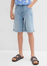 Shorts di jeans elasticizzati, loose fit, bonprix