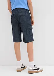 Bermuda cargo in chambray, regular fit, bonprix