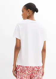 T-shirt in puro cotone, bonprix