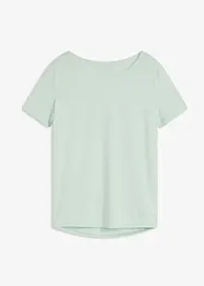 Maglia lunga per sport con scollatura dietro, bonprix