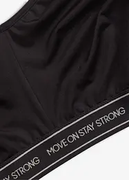 Reggiseno sportivo con sostegno medio, bonprix
