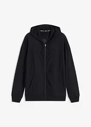 Giacca sportiva oversize in mesh trasparente, bonprix