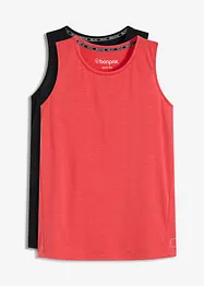 Maglia per sport ad asciugatura rapida (pacco da 2), bonprix
