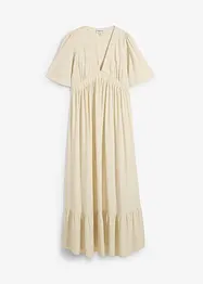 Abito lungo a balze in viscosa fluente, bonprix