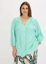 Camicetta oversize in misto viscosa morbido, bonprix