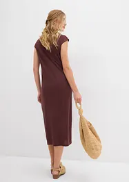 Abito midi in simil maglia, bonprix