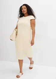 Abito midi in simil maglia, bonprix