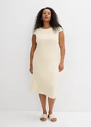 Abito midi in simil maglia, bonprix