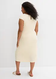 Abito midi in simil maglia, bonprix