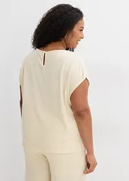 Maxi maglia in simil maglia, bonprix