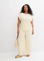 Maxi maglia in simil maglia, bonprix