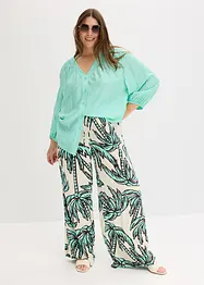 Camicetta oversize in misto viscosa morbido, bonprix