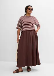 Gonna lunga in misto lyocell fluente, bonprix
