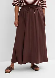 Gonna lunga in misto lyocell fluente, bonprix